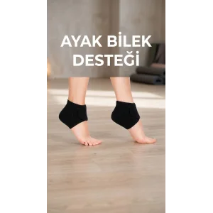 Silikon Tabanlı Ortopedik 2li Topuk Dikeni Destek Çorap Seti
