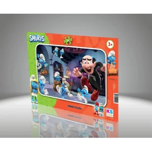 SMURF FRAME PUZZLE 24 PARÇA