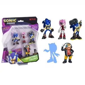 Sonic Prime 5’li Figür Seti S2 Kulaklıklı Doktor DonT