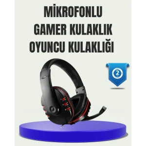 Stereo Gaming Kulaklık – Yüksek Ses Kalitesi, Ergonomik Yapı
