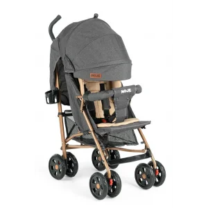 Strong Baston Bebek Arabası Antrasit Gold