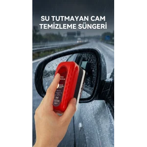 Su Tutmayan Araç Cam Temizlik Süngeri Pratik Kullanım