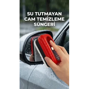 Su Tutmayan Araç Camı Temizleme Süngeri 2li Paket