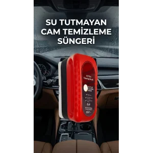 Su Tutmayan Çok Amaçlı Araç Camı Temizleme Süngeri