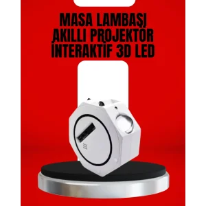 Taşınabilir 360° Ayarlanabilir Gökyüzü Projeksiyon Lambası