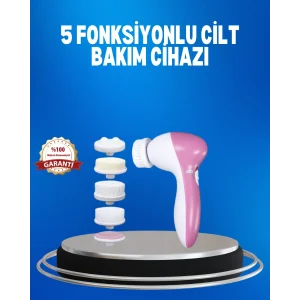 Taşınabilir 5 in 1 Elektrikli Cilt Temizleyici