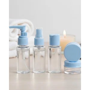 Taşınabilir 5 Parça Seyahat Kozmetik Seti 30 ml Sızdırmaz