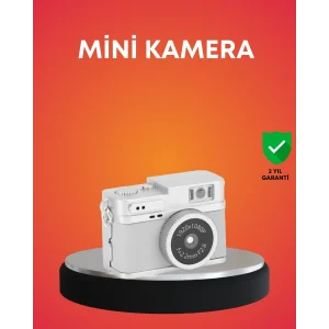 Taşınabilir Cep Boy Dijital Kamera LED Işıklı 1080P Video Çekim