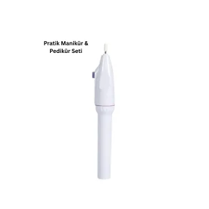 Taşınabilir Profesyonel Manikür Pedikür Seti