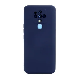 Tecno Camon 16 Kılıf Nano İçi Kadife Silikon - Lacivert
