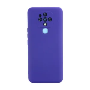 Tecno Camon 16 Kılıf Nano İçi Kadife Silikon - Mor
