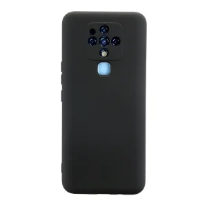 Tecno Camon 16 Kılıf Nano İçi Kadife Silikon - Siyah