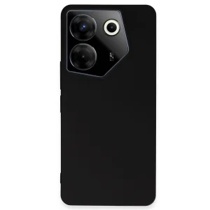 Tecno Camon 20 Pro 5g Kılıf First Silikon - Siyah