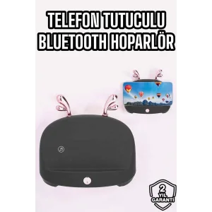 Telefon Tutuculu Akıllı Hoparlör Yüksek Ses Kaliteli Hoparlör