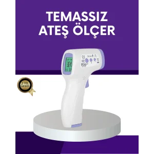 Temassız Ateş Ölçer Dijital Kızılötesi Termometre Hızlı Ölçüm