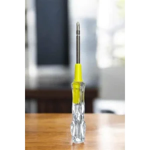 Test Cihazı Kontrol Kalemi Çift Başlıklı Şeffaf Elektrik Testi