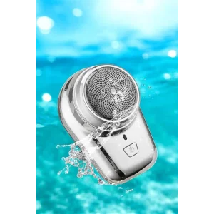 Tıraş Makinesi Mini Sıfır Sakal Yanak Tıraş Makinesi USB Şarjlı