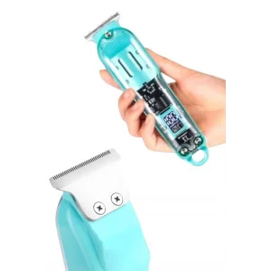 Tıraş Makinesi Renkli Dijital Göstergeli Epilasyon Öncesi Kısaltma Makinesi