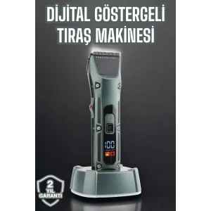 Tıraş Makinesi Uzun Pil Ömrü Şarjlı Günlük Tıraş Makinesi