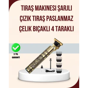 Titreşim Motorlu Erkek Saç ve Sakal Düzeltici