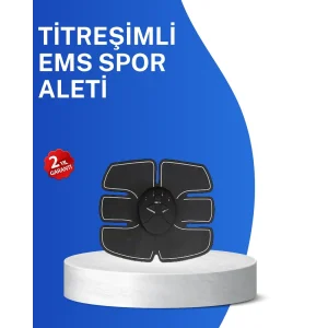 Titreşimli EMS Spor Aleti Karın Kol ve Bacak Kas Yapma Cihazı 2025 Model