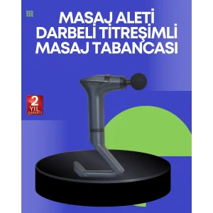 Titreşimli Şarjlı Masaj Aleti 3in1 Fonksiyonel Çok Amaçlı Model