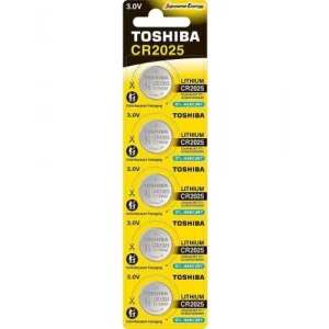 TOSHİBA CR 2025 Lithium Bios Pili 5 Lİ
