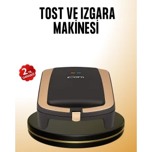 Tost Makinesi Hızlı Pişirme Teknolojisi 1500 Watt
