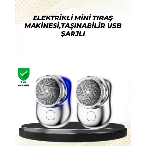Tüm vücut bölgelerinde kullanılabilen küçük boy tıraş cihazı