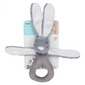  Tutmalı Peluş Mini Tavşan 842 Gri