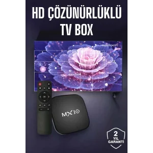 TV Box Android Uyumlu 4 Çekirdekli WİFİ Bağlantılı 4K