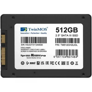 TwinMOS 2.5 512GB SATA3 580Mb-550Mb/s SSD DISK TM512GH2UGL