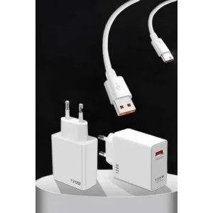 Type-C 120W Şarj Aleti Hızlı Şarj Turbo