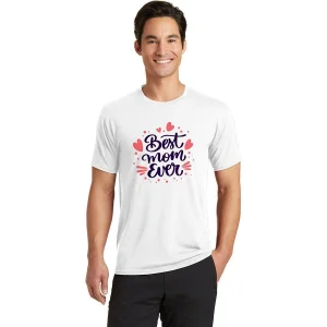 ERKEK Bisiklet Yaka Baskılı Oversize T-Shirt - Beyaz