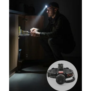 USB Type C Şarjlı Sensörlü Kafa Lambası Uzun Ömürlü Batarya