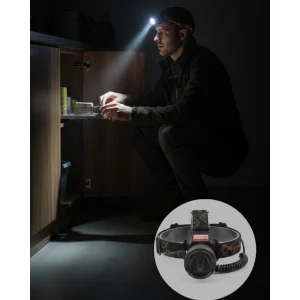 USB Type C Şarjlı Sensörlü Kafa Lambası Uzun Ömürlü Batarya