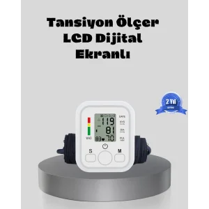 Üst Koldan Ölçüm Dijital Tansiyon Aleti – IHB Aritmi Uyarılı ve Çift Hafızalı