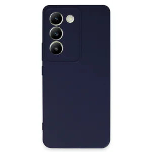 Vivo V30 Lite 4g Kılıf First Silikon - Lacivert