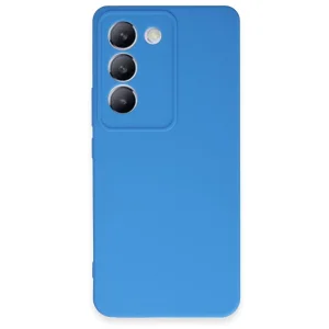 Vivo V30 Lite 4g Kılıf First Silikon - Mavi
