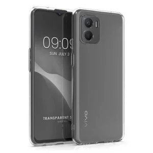 Vivo Y15s Kılıf Lüx Şeffaf Silikon