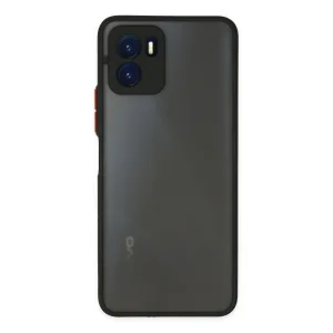 Vivo Y15s Kılıf Montreal Silikon Kapak - Siyah