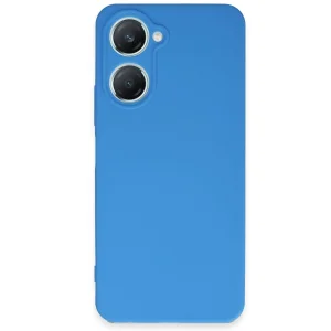 Vivo Y18 Kılıf First Silikon - Mavi