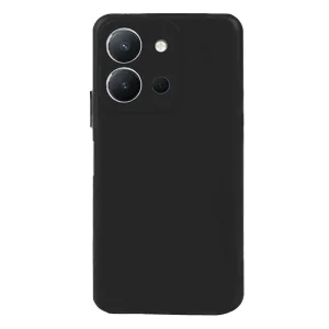 Vivo Y36 Kılıf Nano İçi Kadife Silikon - Siyah