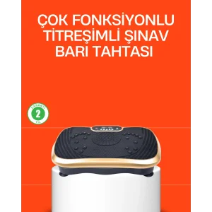 Vücut Şekillendirmeye Yardımcı Titreşimli Spor Platformu