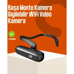 WiFi Bağlantılı Geniş Açılı Spor Kamerası
