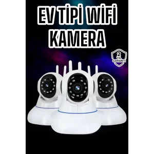 Wifi Kamerası Çift Yönlü Bebek Güvenlik Kamerası Gece Görüşlü