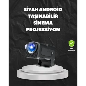 WiFi6 ve Bluetooth 5.0 Teknolojili Kablosuz Bağlantı Özellikli Projektör