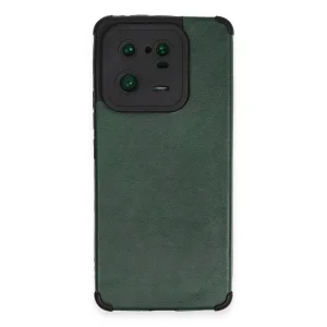 Xiaomi Mi 13 Pro Kılıf Loop Deri Silikon - Yeşil