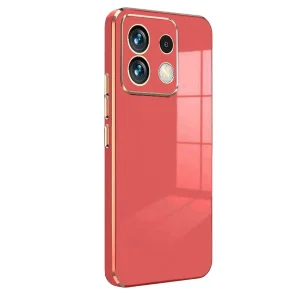 Xiaomi Poco M6 Pro 4g Kılıf Volet Silikon - Kırmızı