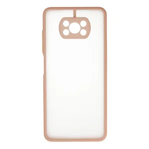 Xiaomi Pocophone X3 Kılıf Montreal Silikon Kapak - Pembe
